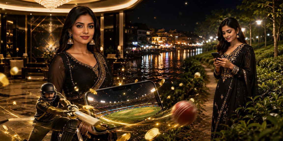 খুলনার টি গার্ডেনের পটভূমিতে ক্রিকেট বেটিং