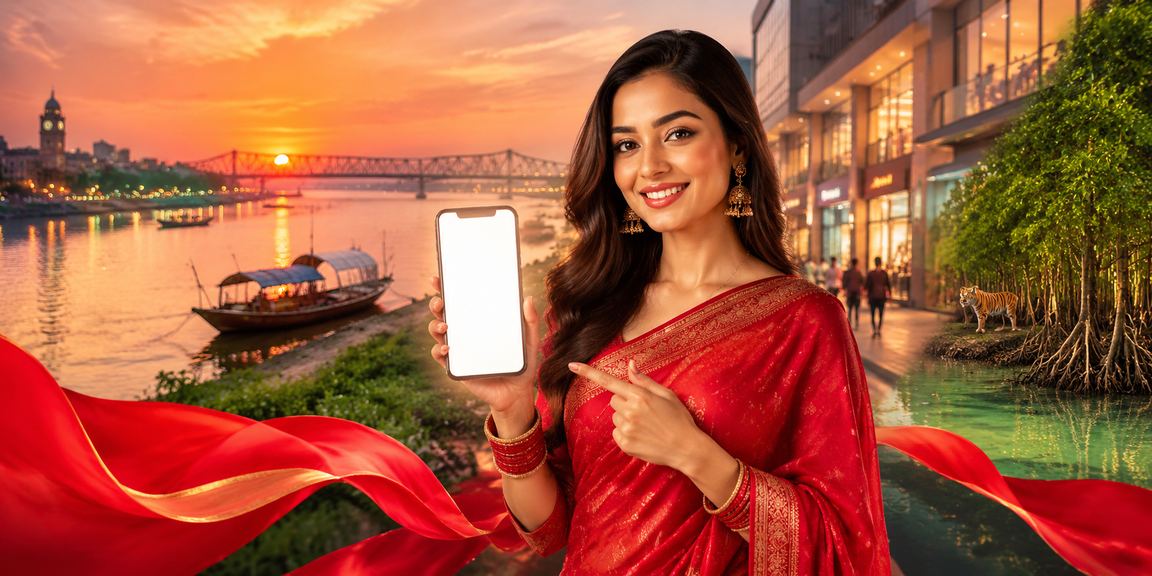 মোবাইলের মাধ্যমে স্পোর্টস বেটিং উপভোগ করছেন একজন ব্যবহারকারী